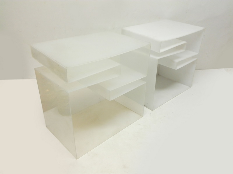 letra s cartel escaparate metacrilato semitransp.1u blanco trasluc.1u 30x30x19.5 1u